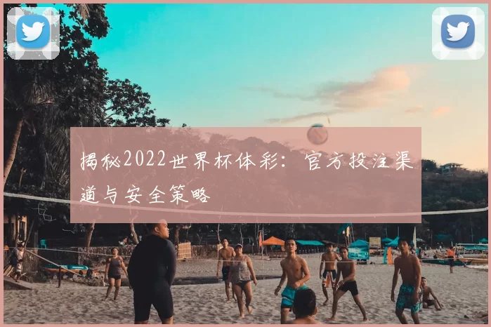 揭秘2022世界杯体彩：官方投注渠道与安全策略