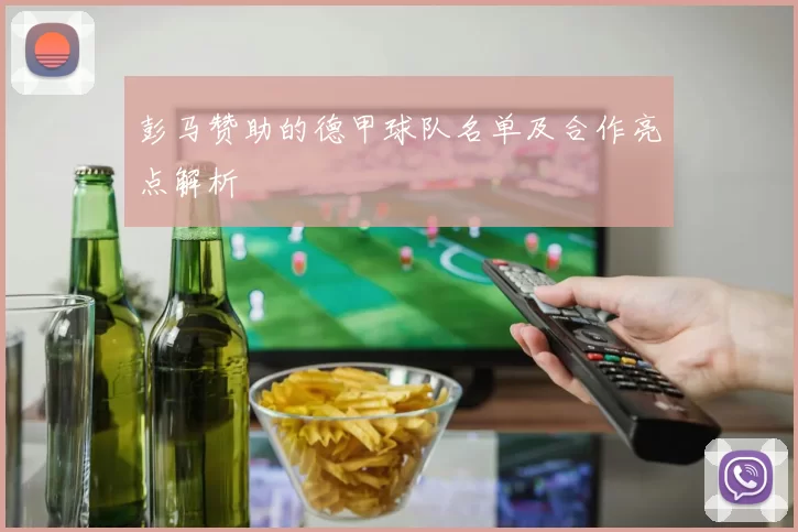 彭马赞助的德甲球队名单及合作亮点解析